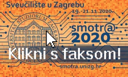 Smotra Sveučilišta u Zagrebu u vritualnom okruženju