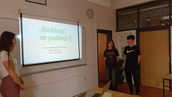 Građanski odgoj i obrazovanje u praksi – proveden projekt „Bicikliraj i ne parkiraj!“