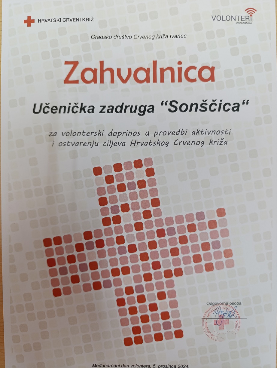 zahvalnica