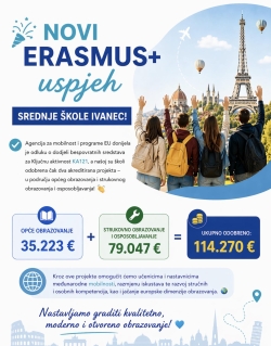 Novi Erasmus+ uspjeh!